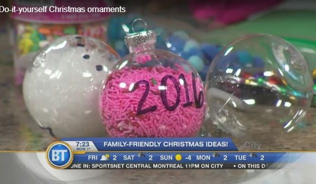 Do-it-yourself Christmas Ornaments